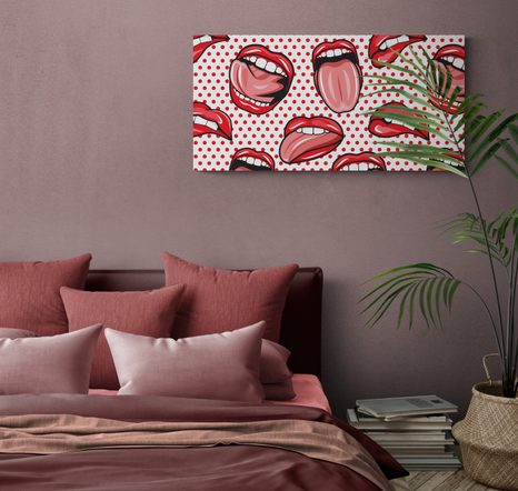 WANDBILD POP-ART-REBELLION - POP-ART-BILDER - BILDER