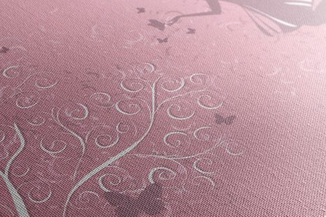 QUADRO SU TELA – FATA AMOREVOLE - QUADRI PER BAMBINI - STAMPE E QUADRI