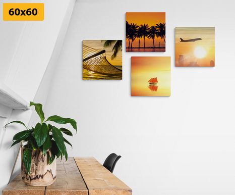 BILDER-SET ZAUBER DES URLAUBS AM MEER - BILDERSETS - BILDER