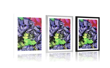 AFFICHE – TRAITS FLORAUX RÉTRO - VINTAGE ET RÉTRO - AFFICHES