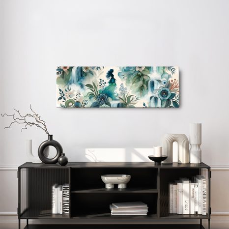 SLIKA VILINSKA POKRAJINA Z VODO - SLIKE ŽENSKE - SLIKE