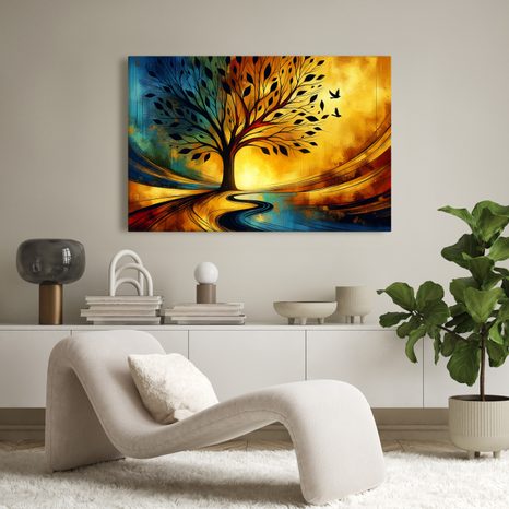OBRAZ STROM ŽIVOTA V BARVÁCH PODZIMU - OBRAZY STROMY ŽIVOTA - OBRAZY
