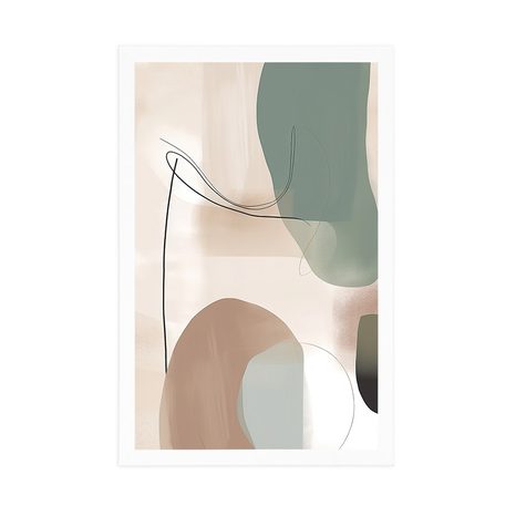 PLAKÁT ABSTRAKTNÍ TVARY NO3 - ABSTRAKTNÍ TVARY - PLAKÁTY