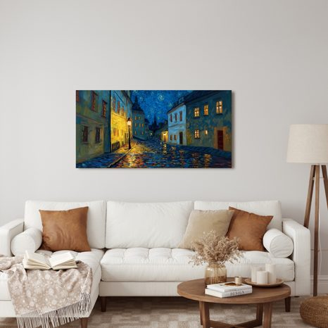 OBRAZ GWIEZDNY MIEJSKI SPOKÓJ - OBRAZY - 🔥 TOTALNA WYPRZEDAŻ