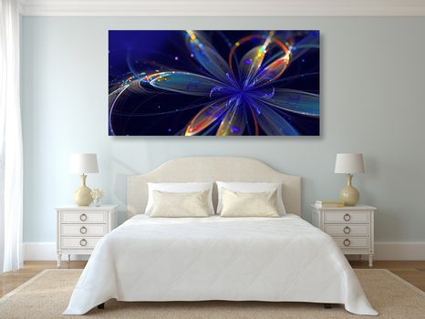 TABLOU FLOARE ÎN DESIGN VIRTUAL - TABLOURI ABSTRACTE - TABLOURI