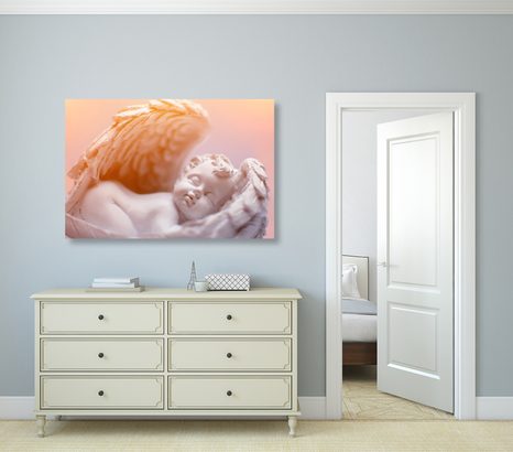 КАРТИНА НА ПЛАТНО – МАЛКО АНГЕЛЧЕ - КАРТИНИ НА АНГЕЛИ - КАРТИНИ