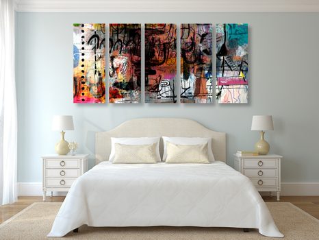 5-DELNA SLIKA STREET ART UMETNOST - POP ART SLIKE - SLIKE