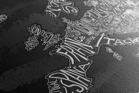 QUADRO IN SUGHERO – MAPPA DELL'EUROPA MODERNA - QUADRI SU SUGHERO - STAMPE E QUADRI