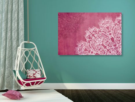 KÉP VIRÁGO MANDALA RÉSZLETE - FENG SHUI KÉPEK - KÉPEK