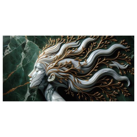 OBRAZ PŘÍRODNÍ KRÁSA S MRAMOROVOU TVÁŘÍ - OBRAZY ŽENY - OBRAZY