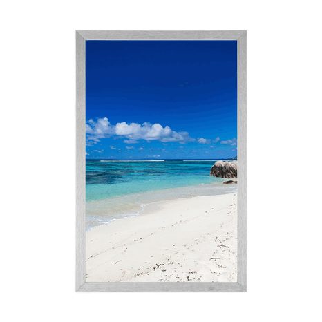 PLAKAT PLAŽA ANSE SOURCE - PRIRODA - PLAKATI