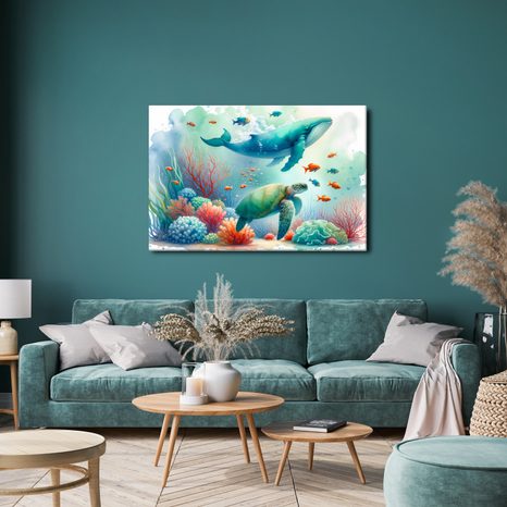 OBRAZ MORSKA NATURA I ZWIERZĘTA - OBRAZY PODWODNY ŚWIAT - OBRAZY