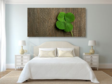 OBRAZ ŠŤASTNÝ ČTYŘLÍSTEK - OBRAZY ZÁTIŠÍ - OBRAZY