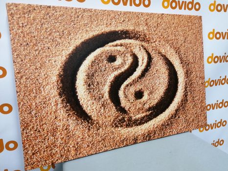 WANDBILD YIN UND YANG - BILDER MIT FENG SHUI-MOTIVEN - BILDER