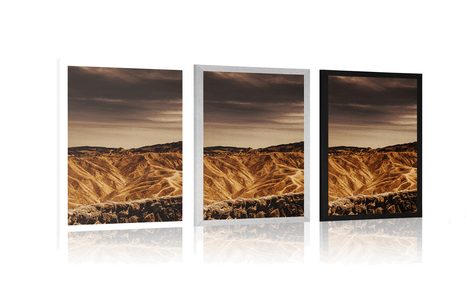 PLAKÁT NÁRODNÍ PARK DEATH VALLEY V AMERICE - PŘÍRODA - PLAKÁTY