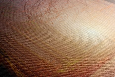 КАРТИНА НА ПЛАТНО – ГОРА В ПРИКАЗНИ ЦВЕТОВЕ - КАРТИНИ НА ПРИРОДАТА И ПЕЙЗАЖИ - КАРТИНИ