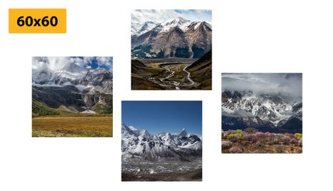 BILDER-SET FÜR LIEBHABER VON BERGEN - BILDERSETS - BILDER