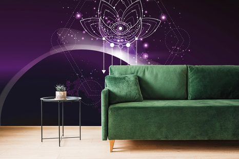 TAPETE FENG SHUI-LOTOS - TAPETEN MIT FENG SHUI-MOTIVEN - TAPETEN