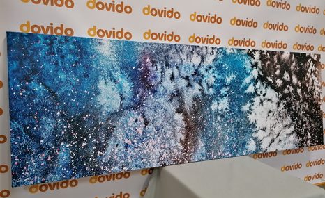 OBRAZ ABSTRAKCE Z AKVARELOVÝCH BAREV - ABSTRAKTNÍ OBRAZY - OBRAZY