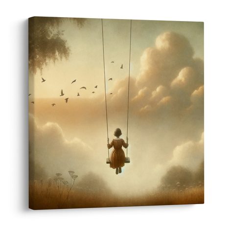 OBRAZ CESTA DO SNŮ - OBRAZY LIDÍ - OBRAZY