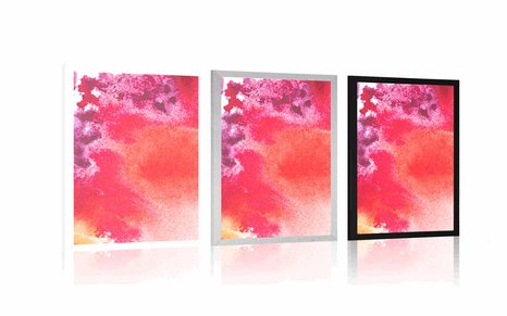 PLAGÁT ABSTRAKTNÁ MAĽBA - ABSTRAKTNÉ A VZOROVANÉ - PLAGÁTY