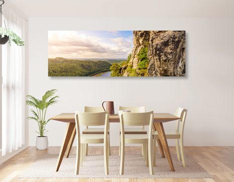 OBRAZ PANORAMATICKÝ VÝHLED - OBRAZY PŘÍRODY A KRAJINY - OBRAZY