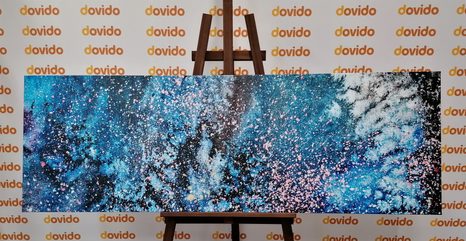 TABLOU ABSTRACȚIE DIN ACUARELĂ - TABLOURI ABSTRACTE - TABLOURI