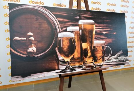 WANDBILD BIERFEST - BILDER VON ESSEN UND GETRÄNKEN - BILDER