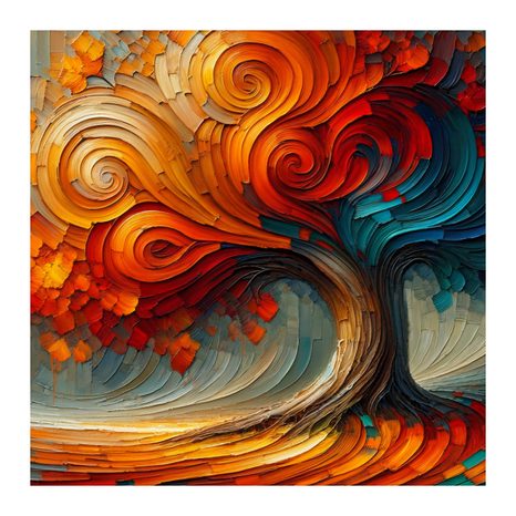 OBRAZ DYNAMICKÁ ENERGIE STROMU ŽIVOTA - OBRAZY STROMY ŽIVOTA - OBRAZY