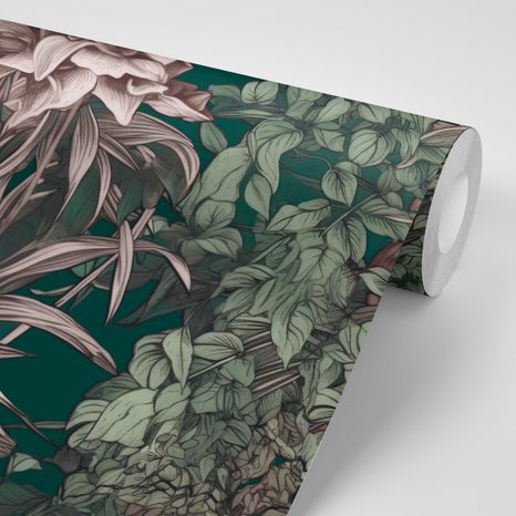 CARTA DA PARATI AUTOADESIVA – CON MOTIVO FLOREALE ELEGANTE - CARTA DA PARATI AUTOADESIVE - CARTA DA PARATI