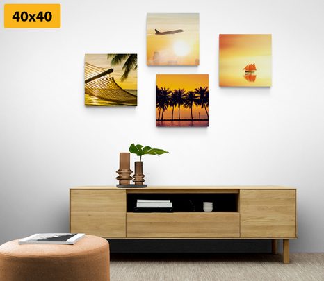 BILDER-SET ZAUBER DES URLAUBS AM MEER - BILDERSETS - BILDER