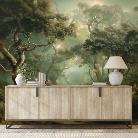 TAPETA TAJANSTVENI ŠUMSKI PROLAZ - TAPETE DŽUNGLA - TAPETE