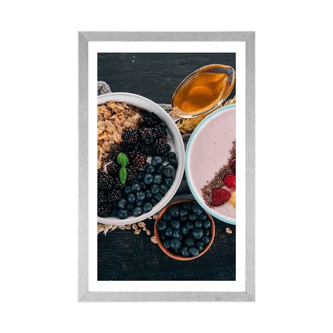 POSTER – VARIAZIONI DI MUESLI GUSTOSE - CON MOTIVO CUCINA - POSTER