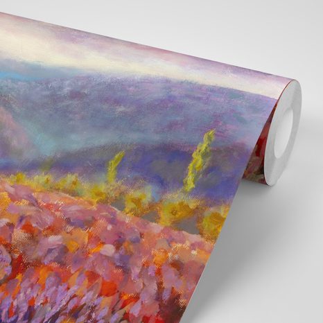 SELBSTKLEBENDE TAPETE MÄDCHEN IM GELBEN KLEID - SELBSTKLEBENDE TAPETEN - TAPETEN