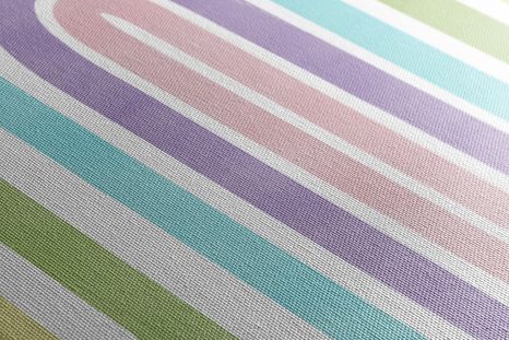 OBRAZ PASTELOVÁ DÚHA MID-CENTURY - ABSTRAKTNÉ OBRAZY - OBRAZY