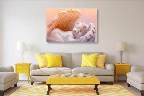 КАРТИНА НА ПЛАТНО – МАЛКО АНГЕЛЧЕ - КАРТИНИ НА АНГЕЛИ - КАРТИНИ