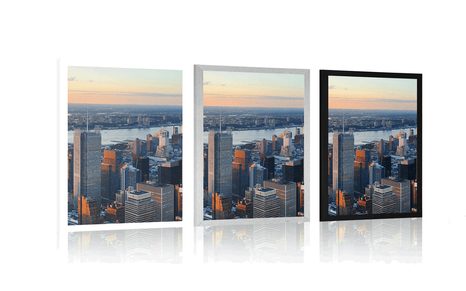 POSTER PANORAMA VON NEW YORK - STÄDTE - POSTER