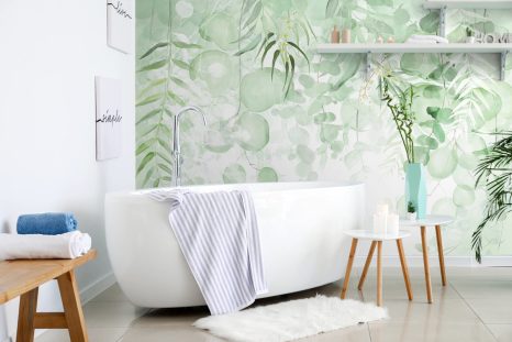 WALLPAPER FINE GREEN LEAVES - WALLPAPERS NATURE - WALLPAPERS