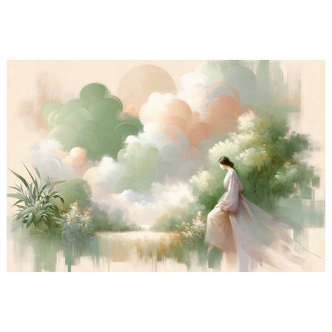 OBRAZ ŽENA V ROMANTICKEJ KRAJINE - OBRAZY ŽENY - OBRAZY