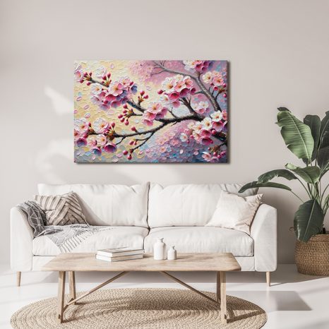 SLIKA RUŽIČASTI CVJETOVI PROLJEĆA - SLIKE CVIJEĆA - SLIKE