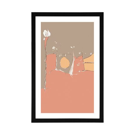 PLAKÁT S PASPARTOU SKRYTÝ NÁPIS - MOTIVY Z NAŠÍ DÍLNY - PLAKÁTY