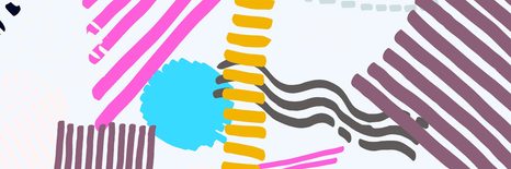 WANDBILD MEMPHIS-MUSTER - POP-ART-BILDER - BILDER