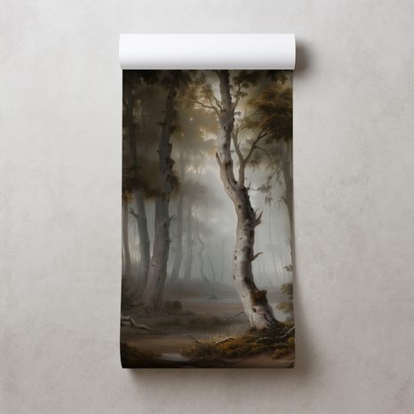 TAPETA TAJANSTVENI ŠUMSKI PEJZAŽ - TAPETE ŠUMA - TAPETE