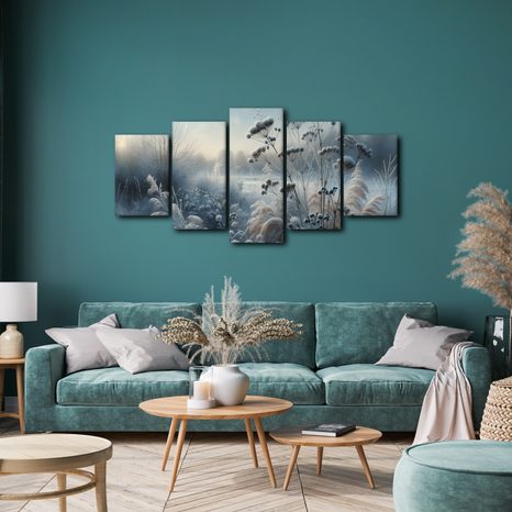 OBRAZ ZIMNÍ KRAJINA - ΠΊΝΑΚΕΣ ΦΎΣΗΣ ΚΑΙ ΤΟΠΊΟΥ - ΠΊΝΑΚΕΣ