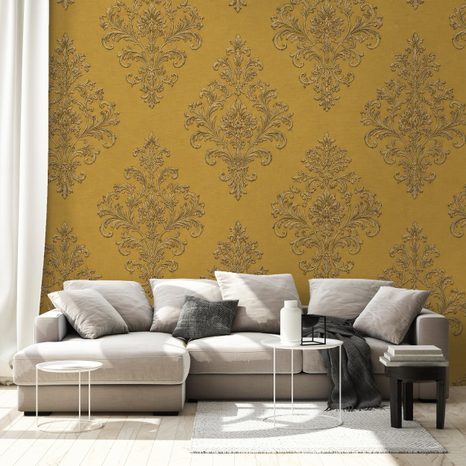 TAPÉTA ARANY BAROKK ORNAMENTIKA - MINTÁS TAPÉTÁK - TAPÉTÁK
