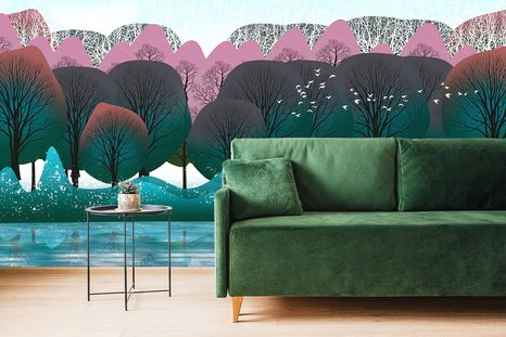 TAPETA MODERNÍ PROVEDENÍ DŽUNGLE - TAPETY PŘÍRODA - TAPETY