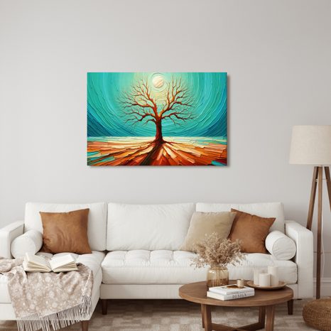 OBRAZ STROM ŽIVOTA POD SLUNCEM - OBRAZY STROMY ŽIVOTA - OBRAZY
