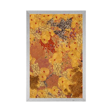 POSTER ABSTRACTION IN THE STYLE OF G. KLIMT - ABSTRACT AND PATTERNED - POSTERS