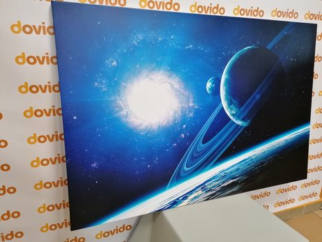 OBRAZ PLANETA VE VESMÍRU - OBRAZY VESMÍRU A HVĚZD - OBRAZY