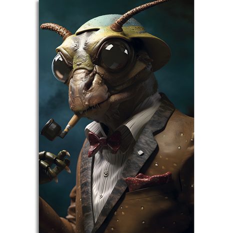 WANDBILD TIERISCHER GANGSTER AMEISE - WANDBILDER TIERISCHE GANGSTER - BILDER